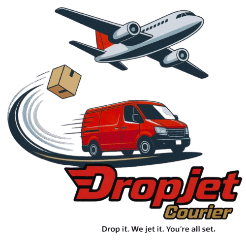 DropJet Courier Logo